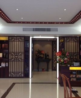 達(dá)濠尚品煙茶酒完工照片，完工后的效果與效果圖一致